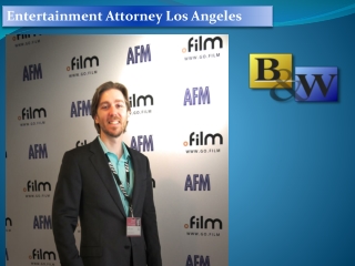 Entertainment Attorney Los Angeles