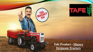 Tafe-massey ferguson tractors