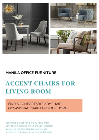 Buy Accent Chairs For Living Room In Manila