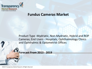 Fundus Cameras Market - Current Scenario and Future Growth Analysis