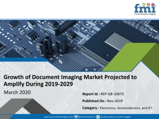 Document Imaging Market to Expand with Significant CAGR During 2019-2029