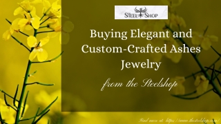 Buying Elegant and Custom-Crafted Ashes Jewelry