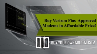 Buy Verizon Fios Approved Modems