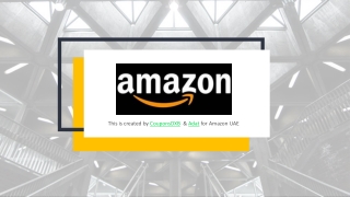 Where to Find Amazon UAE Coupon Code