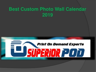 Best Custom Photo Wall Calendar 2019