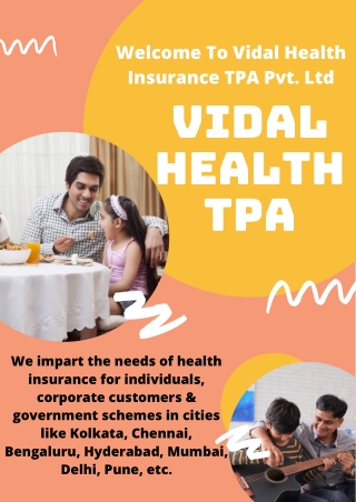 Health Insurance TPA Bengaluru | Vidal Health TPA