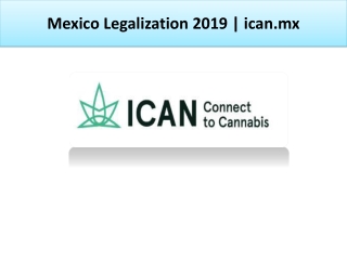 Mexico to legalize cannabis