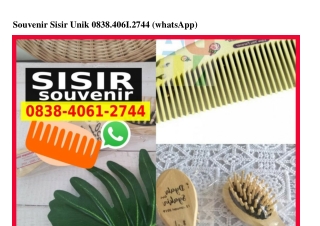 Souvenir Sisir Unik Ô8384Ô612744[wa]