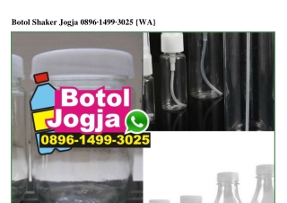 Botol Shaker Jogja 0896 1499 3025[wa]