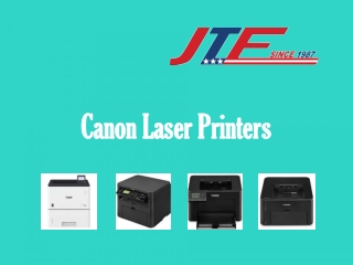 Canon Laser Printers for High Performances