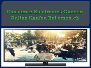 Consumer Electronics Günstig Online Kaufen Bei xmen.ch