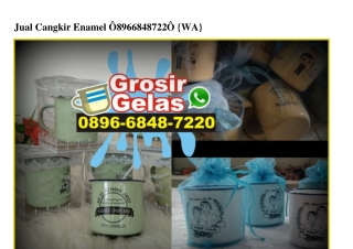 Jual Cangkir Enamel 089668487220[wa]