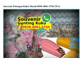 Souvenir Potongan Kuku Murah 083840612744[wa]