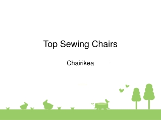 Top Sewing Chairs