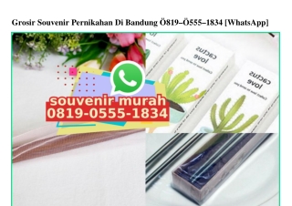 Grosir Souvenir Pernikahan Di Bandung 0819•0555•1834[wa]