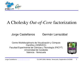 A Cholesky Out-of-Core factorization