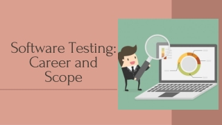 Software Testing: Career and Scope