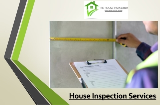 House Inspection Services