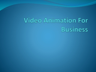 Find The Importance Of Video Animation For Business Growth