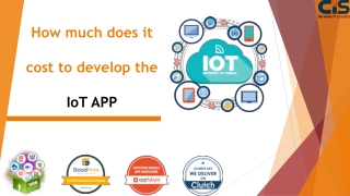 How much does it cost to develop the IoT app?