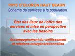 Accompagnement du vieillissement et relations interg n rationnelles