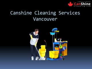 Canshine Cleaning Services Vancouver