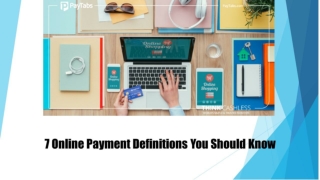 7 Online Payment Definitions You Should Know