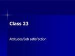 Class 23