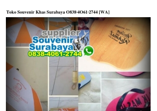 Toko Souvenir Khas Surabaya 0838–406I–2744[wa]