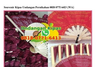 Souvenir Kipas Undangan Pernikahan 0818~0771~6413[wa]