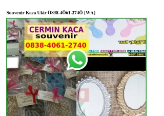 Souvenir Kaca Ukir Ô838-4Ô61-274Ô[wa]