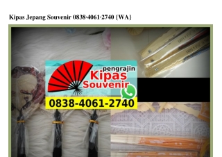 Kipas Jepang Souvenir 0838 4061 2740[wa]