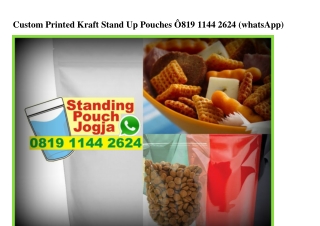 Custom Printed Kraft Stand Up Pouches Ô8I9_II44_2624[wa]