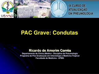 PAC Grave: Condutas