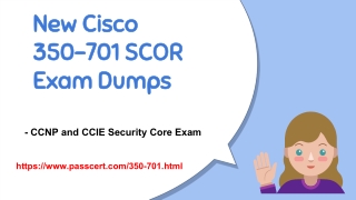 2020 Cisco 350-701 SCOR Exam Dumps