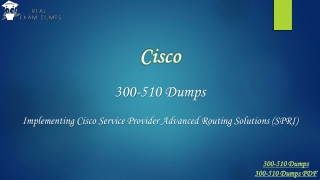 Latest Cisco 300-510 Questions Answers 2020 | Valid 300-510  Dumps