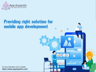 App ExpertIn – Providing right solution for mobile app development