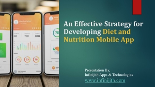 An Effective Strategy for Developing Diet and Nutrition Mobile App​