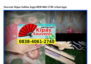 Souvenir Kipas Sablon Jogja O838~4O61~274O[wa]