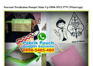 Souvenir Pernikahan Dompet Make Up Ö896·3Ö12·3779[wa]