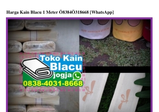 Harga Kain Blacu 1 Meter O838·4O31·8668[wa]