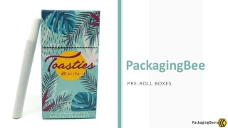 Custom Pre-Roll Packaging Boxes