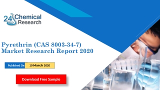 Pyrethrin CAS 8003 34 7 Market Research Report 2020