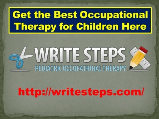 Occupational therapy programs san diego