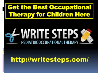 Occupational therapy programs san diego