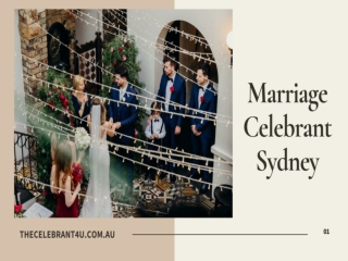 Sydney celebrant – Benefits of hiring a wedding Celebrant in 2020