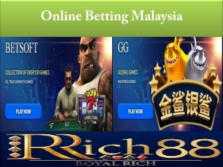 Online Betting Malaysia -rrich88