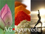 APAKAH AYURVEDA