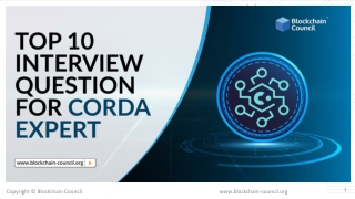 Top 10 Interview question for Corda Expert