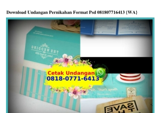 Download Undangan Pernikahan Format Psd Ô8I8-Ô77I-64I3 {WA}